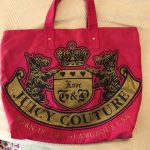 Juicy Couture Pink Tote Bag